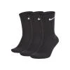 Nike 3 PACK-Everyday Cushion Crew-BLACK ponožky
