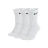 Nike 3 PACK-Everyday Cushion Crew-WHITE ponožky