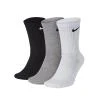 Nike 3 PACK-Everyday Cushion Crew-WHITE/MGREYH/BLACK ponožky