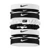 Nike FLEX CLASSIC MIXED HAIR TIES 8PK WHITE/BLACK/BLACK čelenky