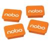 Nobo magnety 30 mm, oranžové (4)
