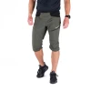 Northfinder ARTUR-550blackdarkgreen pánské turistické 3/4 kalhoty