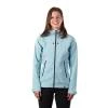 Northfinder DAMARIS-368skyblue dámská turistická softshellová bunda s kapucí Northfinder DAMARIS-368skyblue dámská turistická softshellová bunda s kapucí