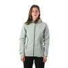 Northfinder DESTINEY-333lightgreen dámská turistická softshellová bunda s kapucí Northfinder DESTINEY-333lightgreen dámská turistická softshellová bunda s kapucí