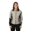 Northfinder JAYLYN-263greengrey dámská turistická softshellová bunda s kapucí Northfinder JAYLYN-263greengrey dámská turistická softshellová bunda s kapucí