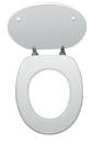 Novaservis Sedátko WC MDF BÍ