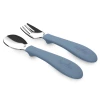 Nuvita Set lžička a vidlička Powder Blue Nuvita Set lžička a vidlička Powder Blue