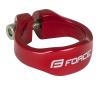 Force Objímka sedlovky na inbus 31.8mm Al, červená