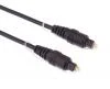 Optický kabel Toslink M/M, OD:4mm, 1m Optický kabel Toslink M/M, OD:4mm, 1m