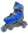 Truly TRISKATE BASIC, šedo-modré kolečkové brusle