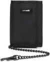Pacsafe Peněženka RFIDsafe Z50 TRIFOLD WALLET black Pacsafe Peněženka RFIDsafe Z50 TRIFOLD WALLET black