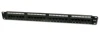 Patch panel UTP Cat5e 24 port 1U černý