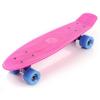 Meteor 56 cm AL truck neonově růžový - modrý Pennyboard