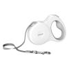 Petsuper Automatické zatahovací vodítko pro psy 5 m (bílé)