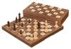 Philos Spiele hnědé dřevěné 30 cm šachy pro slabozraké a nevidomé Philos Spiele hnědé dřevěné 30 cm šachy pro slabozraké a nevidomé