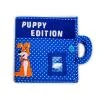 Piqipi Interaktivní dětská knížka Quiet Book Dog modrá Piqipi Interaktivní dětská knížka Quiet Book Dog modrá
