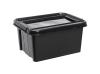 Plast Team Box úložný REC 32l, 51x39x25,8cm s víkem PH ČER