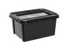 Plast Team Box úložný REC 32l, 51x39x25,8cm s víkem PH ČER Plast Team Box úložný REC 32l, 51x39x25,8cm s víkem PH ČER