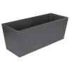 Plastkon Florence Stone dekorativní truhlík 75 cm antracitová
