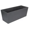 Plastkon Florence Stone dekorativní truhlík 75 cm antracitová