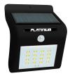 Platinium Nástěnné solární LED světlo s detektorem pohybu černá