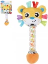 Playgro Baby chrastítko lvíček chrastící s korálky pro miminko