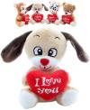 PLYŠ Zvířátko se srdíčkem I Love You 4 druhy (plyšová hračka) PLYŠ Zvířátko se srdíčkem I Love You 4 druhy (plyšová hračka)