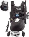 Policejní set neprůstřelná vesta se samopalem a doplňky zásahové komando Policejní set neprůstřelná vesta se samopalem a doplňky zásahové komando