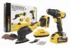 Powerplus Sada POWXBBOX10 - Aku vrtačka + multifunkční bruska 20 V, 4 Ah Powerplus Sada POWXBBOX10 - Aku vrtačka + multifunkční bruska 20 V, 4 Ah