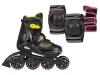 Playlife Joker Yellow Glow Combo dětské kolečkové brusle