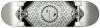 Playlife Heavy Metal Silver 31x8[34] Skateboard