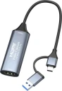 PremiumCord 4K@60Hz HDMI capture/grabber pro záznam Video/Audio signálu do počítače s konektorem USB3.0 a USB-C PremiumCord 4K@60Hz HDMI capture/grabber pro záznam Video/Audio signálu do počítače s konektorem USB3.0 a USB-C