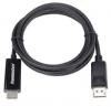 PremiumCord DisplayPort 1.2 na HDMI 2.0 kabel pro rozlišení 4Kx2K@60Hz, 2m PremiumCord DisplayPort 1.2 na HDMI 2.0 kabel pro rozlišení 4Kx2K@60Hz, 2m