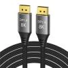 PremiumCord DisplayPort 1.4 přípojný kabel 32,4Gbit/s, rozlišení 8K, kovové a zlacené konektory, 3m PremiumCord DisplayPort 1.4 přípojný kabel 32,4Gbit/s, rozlišení 8K, kovové a zlacené konektory, 3m