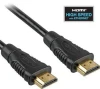 PremiumCord HDMI High Speed + Ethernet kabel, zlacené konektory, 20m PremiumCord HDMI High Speed + Ethernet kabel, zlacené konektory, 20m