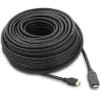 PremiumCord HDMI High Speed with Ether. kabel se zesilovačem, 10m, 3x stínění, M/M, zlacené konektory, černý PremiumCord HDMI High Speed with Ether. kabel se zesilovačem, 10m, 3x stínění, M/M, zlacené konektory, černý