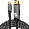 PremiumCord kabel USB-C na DisplayPort DP1.4 8K@60Hz a 4k@120Hz 2m
