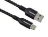 PremiumCord kabel USB-C - USB 3.0 A (USB 3.2 generation 1, 3A, 5Gbit/s) bavlněný oplet a hliníkové konektory 1,5m PremiumCord kabel USB-C - USB 3.0 A (USB 3.2 generation 1, 3A, 5Gbit/s) bavlněný oplet a hliníkové konektory 1,5m