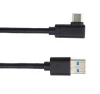 PremiumCord Kabel USB typ C/M zahnutý konektor 90° - USB 3.0 A/M, 3m PremiumCord Kabel USB typ C/M zahnutý konektor 90° - USB 3.0 A/M, 3m
