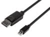 PremiumCord Mini DisplayPort - DisplayPort 1.2 přípojný kabel M/M 2m PremiumCord Mini DisplayPort - DisplayPort 1.2 přípojný kabel M/M 2m
