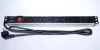 PremiumCord Panel napájecí do 19[34] racku 1U, 9xIEC (C13), 2m kabel,vypínač
