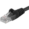 PremiumCord Patch kabel CAT6a S-FTP, RJ45-RJ45, AWG 26/7 5m černá