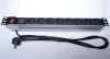 PremiumCord PDU 19[34] 1U, 8x230V, 2m kabel, vypínač, přepěťová ochrana