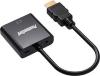 PremiumCord Převodník HDMI na VGA se zvukem 3,5mm stereo jack - černý PremiumCord Převodník HDMI na VGA se zvukem 3,5mm stereo jack - černý