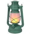 Progarden Lucerna s LED plamenem 24 cm zelená Progarden Lucerna s LED plamenem 24 cm zelená