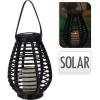 Progarden Solární lucerna 26 cm černá