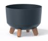 PROSPERPLAST Květináč GRACIA STANDART 23,8x23,8x18,7cm ANTR