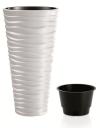 Prosperplast Květináč SAND SLIM bílý 39 cm Prosperplast Květináč SAND SLIM bílý 39 cm