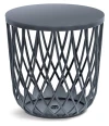 Prosperplast UNIQUBO antracitový univerzální koš s plastovým víkem 44,7 cm
