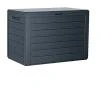Prosperplast Zahradní box WOODEBOX antracit 190L Prosperplast Zahradní box WOODEBOX antracit 190L